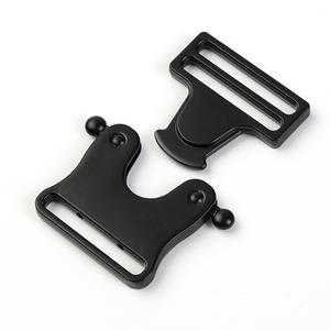 Boucle métallique réglable en alliage de zinc noir de 32mm, pour sac à dos, sac à bandoulière, bagages, accessoires pour cartable - Product Image 3