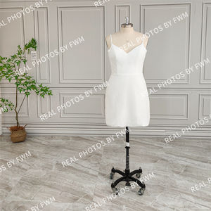 صور حقيقية عالية الجودة قطعتين بدلة يزين الدانتيل رداء الزفاف للعروس مثير الشيفون الزفاف ثوب الاستحمام ليلة <span class=keywords><strong>Gwon</strong></span> - Product Image 5