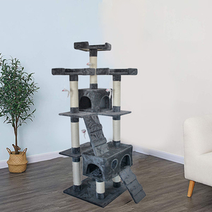 All'ingrosso negozio di animali prodotti grande gatto casa sull'albero torre con giocattoli musi per piccoli sport di arrampicata - Product Image 2