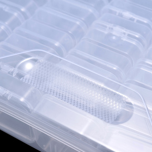 45-Grid Individual Dustproof Jewelry Organizer <b>Box</b> Multifunction Plastic Square Nail <b>Tools</b> <b>Storage</b> <b>Box</b> for Nail Art Accessories - Product Image 5