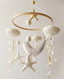 Ocean Baby <strong>Mobile</strong> Sea Themed Nursery <strong>Mobile</strong> Whale Turtle Crib <strong>Mobile</strong> stingray <strong>Cot</strong> <strong>Mobile</strong> - Product Image 1