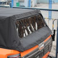 Auvent souple pliable pour benne de pick-up 4x4 tout-terrain Tacoma Ranger, à commande manuelle, étanche