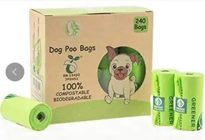 Высококачественные индивидуальные мешки для отходов домашних животных, биоразлагаемый мешок для уборки собак