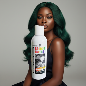 Sans alcool sans <span class=keywords><strong>peroxyde</strong></span> acide semi-permanent perruque de cheveux humains couleur de teinture pour les cheveux - Product Image 1