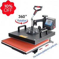 Presse à chaud multifonctionnelle Easysub, machine de transfert par sublimation, combo chaussures, casquette, stylo, tasse, t-shirt, presse à chaud 15 en 1