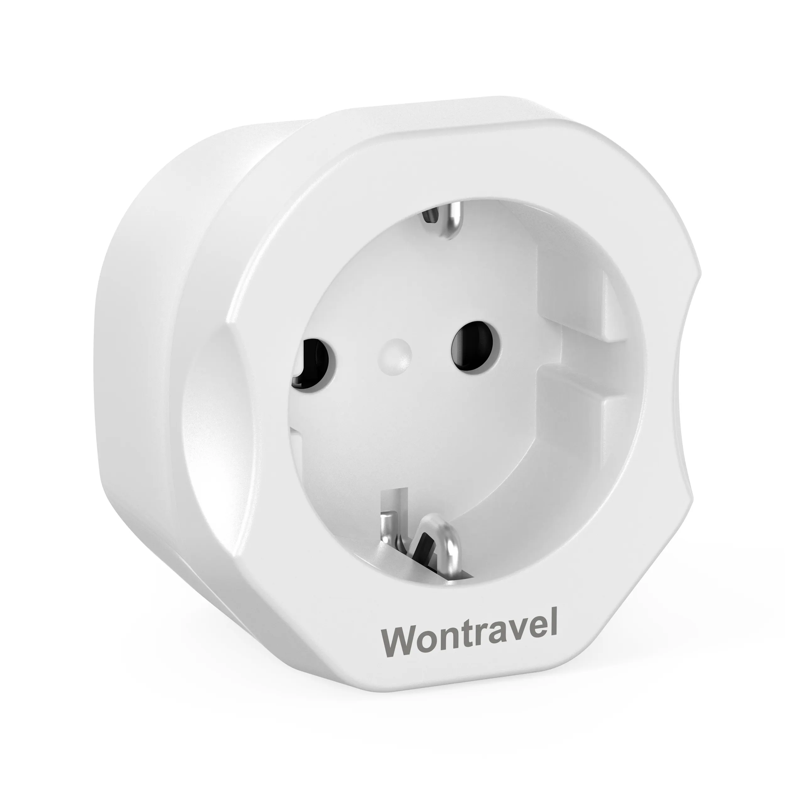 Wontravel Mini adaptateur d'alimentation universel Portable World Travel Plug Outlet Euro vers UK Plug Adapter