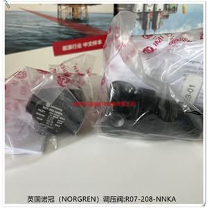 วาล์วลดแรงดันนอร์เกรน R07-208-NNKA 1/4 นิ้วพอร์ตแก๊สแบบนิวเมติก - Product Image 4