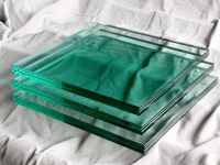 Meilleur prix pour verre laminé découpé sur mesure pour cloisons de centres commerciaux, décoration murale d'ascenseurs, résistant à la pression et anti-rayures