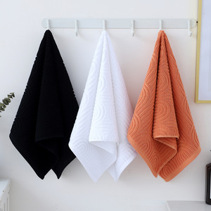 40*75 Grande serviette en coton Jacquard douce et absorbante pour l'essuyage du visage épaissie pour adultes-Serviette de visage en gros - Product Image 2