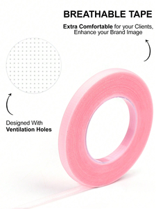 10 Piezas de Cinta Microporosa para Pestañas de 4 mm de Ancho, Cintas para Extensión de Pestañas de PE Transpirables, Ecológicas, Fáciles de Rasgar, Herramientas de Maquillaje para Champú de Pestañas - Product Image 4