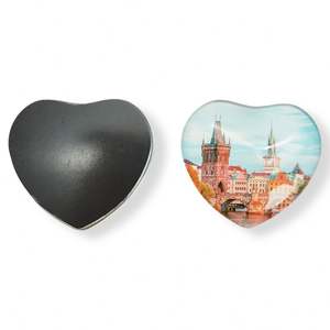 Aimant de réfrigérateur personnalisé pour cadeau de mariage, fabrication chinoise, design en verre cristal 3D, logo personnalisé, matériau plastique et papier, style lettre - Product Image 2