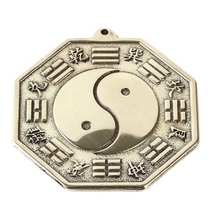 <span class=keywords><strong>Miroir</strong></span> mural concave <span class=keywords><strong>convexe</strong></span> en cuivre Taiji <span class=keywords><strong>Bagua</strong></span> Fengshui chinois, les 8 hexagrammes, décoration intérieure - Product Image 6