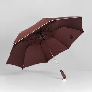 Venta Directa de Fábrica, Sombrilla Plegable Automática de Poliéster para Exteriores, Diseño Clásico Impermeable para Viajes, Equipo de Lluvia Económico - Product Image 5