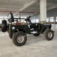 Mini quads Willys 150cc à essence, UTV 3 vitesses avec marche arrière, pour enfants, moteur automatique 4 temps, options essence et électrique disponibles