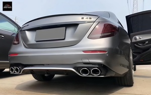 Pièces de voiture de <span class=keywords><strong>prix</strong></span> usine pour Mercedes-Benz <span class=keywords><strong>classe</strong></span> E W213 mise à niveau vers le diffuseur arrière e53 AMG avec embouts d'échappement - Product Image 4
