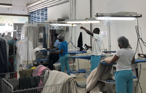 Plancha de Prensa a Vapor Comercial para Lavandería con Generador de Vapor - Product Image 4