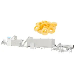 Food-ingredients Extrusora de Doble Husillo Snack Extruder Process Line Rice Snack Cracker Making Machine