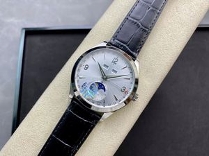 Reloj de Cuarzo para Hombre de Alta Calidad con Fase Lunar, Correa de Silicona Personalizable, Reloj Casual de Lujo con Correa de Cuero, Precio Más Favorable - Product Image 4