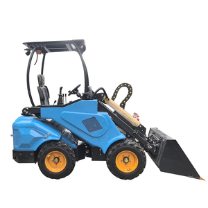 Mini cargador telescópico Boom Wheel 800kg articulado telescópico Boom Lift cargador de ruedas para granja - Product Image 2