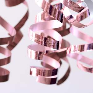 Premium bunte Papiers treamer kreativ konvertieren holo graphische <span class=keywords><strong>Metallic</strong></span>-Rollen Serpentinen-Luft schlangen - Product Image 4