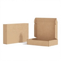 Boîtes d'expédition rectangulaires en carton ondulé triple couche extra-résistantes pour vêtements, petits téléphones portables et autres articles