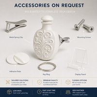 Diffuseur de parfum en céramique poreuse pour grille d'aération de voiture, huile essentielle, aromathérapie, pierre aromatique, désodorisant pour l'intérieur de la voiture