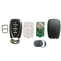 Mando a distancia inalámbrico universal para puerta de garaje, control remoto RF con código de aprendizaje EV1527, 433mhz, 4 llaves