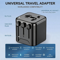 Adaptador Universal de Viaje Worldplug Tipo-C con Carga Rápida, Distribución Inteligente y Compatibilidad Multinacional