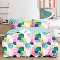 Personnalisé 3d Numérique Housse de couette Offre Spéciale 100% Polyester Ensemble De Literie Avec petit Coeur Impression