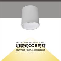 Spot LED encastré anti-éblouissement moderne, étanche IP65, en aluminium, 30W/50W, haute efficacité CRI>90, garantie 3 ans