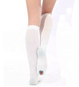 Calcetines <span class=keywords><strong>de</strong></span> Compresión Médicos, Sólidos, Cómodos, Transpirables, Delgados, hasta la Rodilla, Tejidos, <span class=keywords><strong>para</strong></span> Primavera - Product Image 2