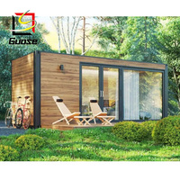 Casas Contenedor Prefabricadas de 20 pies, Casas de Camping, Oficina Tipo Cápsula, Casa Contenedor Desmontable