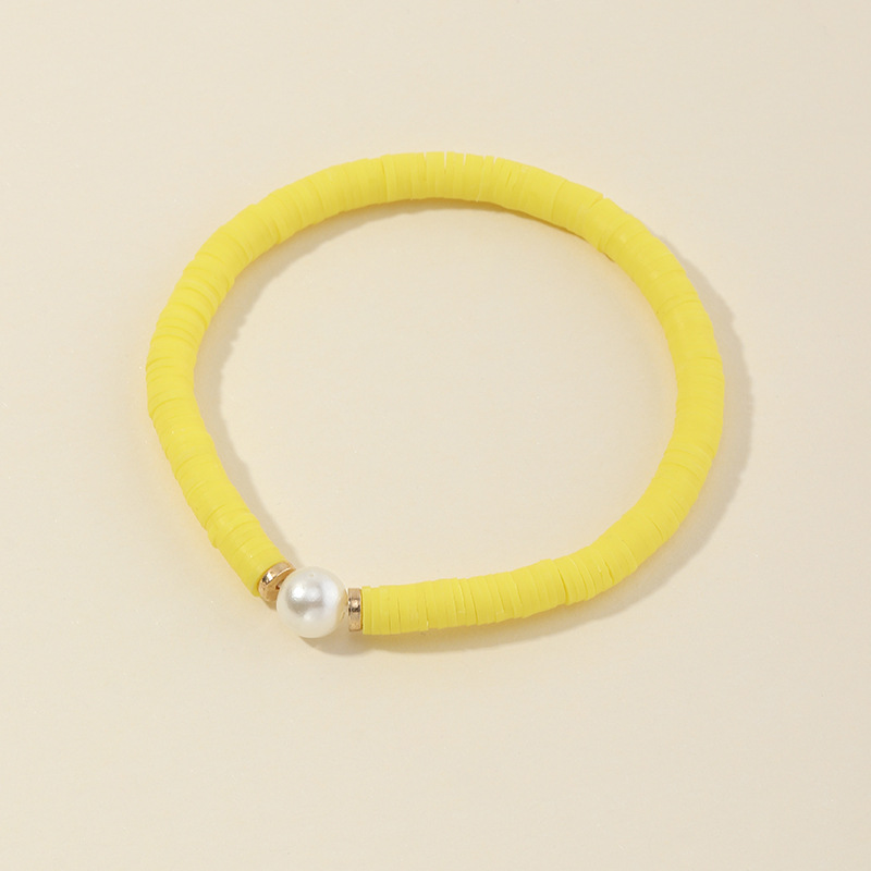 Armband | schelp Oranje hartje – Gaaf Enzo