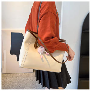 Sac Tendance et Élégant à Fermeture Éclair Grande Capacité pour <span class=keywords><strong>Femme</strong></span> 2025 Nouvelle Collection, Sac Bandoulière et <span class=keywords><strong>Messenger</strong></span> avec Pendentif - Product Image 6