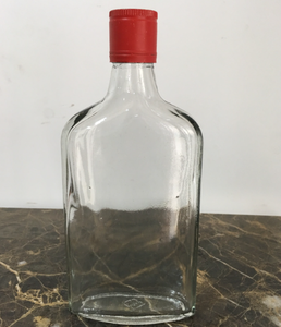 New Launch High Quality Flat Twist Top Wine <strong>Bottle</strong> Glass <strong>Liquor</strong> <strong>Bottle</strong> With Aluminum Lid <strong>175ml</strong> 250ml 500ml - Product Image 3
