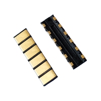 Conector de Batería de Alta Corriente con Resorte y Contactos Dorados para PCB, Soporte de Batería 4.0PH Chapado en Oro SMT
