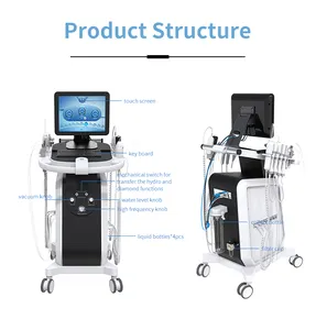 2022 горячая Распродажа Алмазная дермабразия машина 15 в 1/ OEM/косметический салон Уход за кожей Гидры дермабразия/анализатор кожи