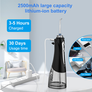 H2ofloss <span class=keywords><strong>2025</strong></span> USB sạc di động bằng miệng Irrigator có thể sạc lại máy bay phản lực nước <span class=keywords><strong>Flosser</strong></span> không thấm nước IPX7 <span class=keywords><strong>Flosser</strong></span> Nước nha khoa - Product Image 6