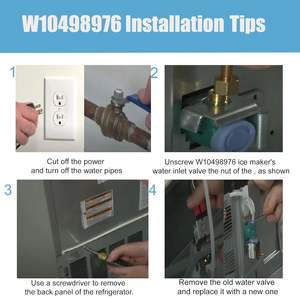 Válvula <span class=keywords><strong>de</strong></span> entrada <span class=keywords><strong>de</strong></span> agua para <span class=keywords><strong>nevera</strong></span> W10498976 para <span class=keywords><strong>nevera</strong></span> <span class=keywords><strong>Whirlpool</strong></span>, reemplaza a W10420082 PS11755667 W10498974 <span class=keywords><strong>de</strong></span> W10498974, para la máquina <span class=keywords><strong>de</strong></span> hielo, para la <span class=keywords><strong>nevera</strong></span>, W10420082, PS11755667, W10498974 y W10498974, para la puerta del refrigerador, 1, 1, 2, 2, 2, 2, 2 - Product Image 5