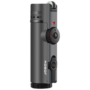 Briquet à cigare en métal à 4 trous à jet droit avec fenêtre transparente pour le niveau de <span class=keywords><strong>gaz</strong></span>, rechargeable au butane, torche coupe-vent pour cadeaux promotionnels - Product Image 6
