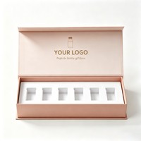 Boîte en papier personnalisée de luxe pour peptides, boîte cadeau magnétique à rabat avec insert en mousse EVA, emballage pour flacons de petites bouteilles de poudre