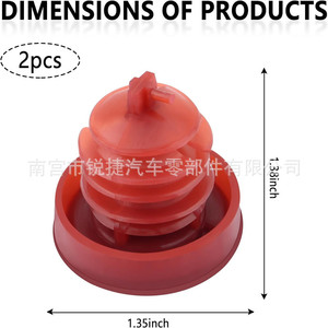 Tapa de plástico para depósito de dirección asistida Honda 53697-SB3-952, cubierta antipolvo para Accord CRV Acura - Product Image 5