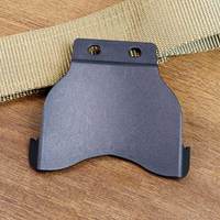 OWB Holster Matériel de montage Paddle Clip en noir pour accessoires de chasse Comprend le matériel de montage