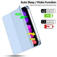 Pour iPad Mini 7 Best-seller, fonction de mise en veille/réveil automatique, étui rabattable, housse de protection pour tablette pour iPad Mini 6 8,3 pouces