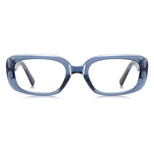 Kacamata Lbashades LS034 Fashion Luxury Square Frame Retro TR90 Wanita, Anti Cahaya Biru, Logo Custom, Gaya Sederhana - Product Image 2