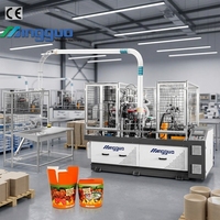 Machine automatique de fabrication de boîtes à pâtes jetables, de boîtes à kebab et de seaux à emporter pour aliments