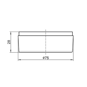 ขวดโหล 100 มล. ไม่มีฝาเกลียว พร้อมปลอกหุ้ม - Product Image 3
