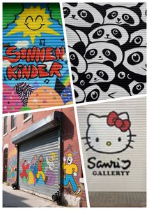 Porte à enroulement rétractable en acier inoxydable pour banque avec ouverture <span class=keywords><strong>automatique</strong></span>, connexion électrique, clôture antivol, design moderne - Product Image 3