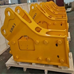 Marteau brise-roche hydraulique à graissage automatique pour excavatrice de 80 tonnes, pour la démolition de roche et de béton - Product Image 5