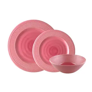 Sebest Factory Nonstick wholesale Pink Design Melamine Homeware kitchenware Melamine Cookware Set